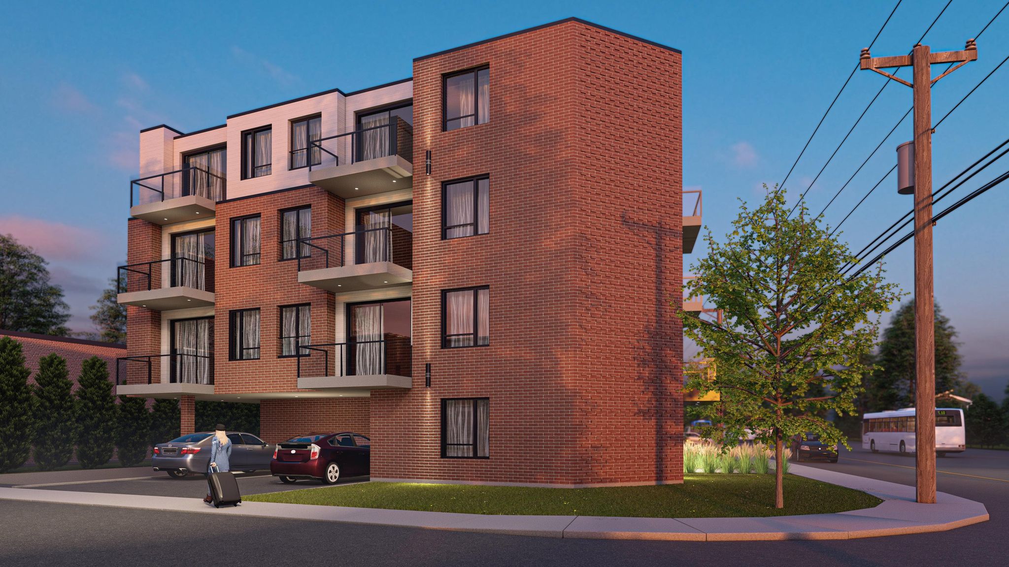 A 14 unit rental project in Lachine